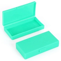 YUZMEI Porte-brosse à dents pliable portable Boîte de rangement en plastique Mini boîte de voyage pour brosse à dents Conteneur pliable pour brosse à dents