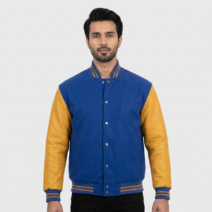 Breathable Men Varsity Jacket hot selling <b>top</b> trending durable stuff anti wrinkle reasonable rate varsity Jacket for man - Product Image 1