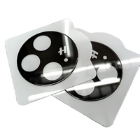 Panneau de verre flotté trempé personnalisé, haute transmission, résistant aux rayures, imprimé en sérigraphie avec frit céramique