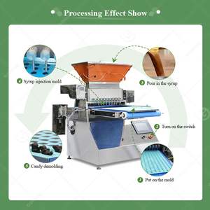 Piccola caramella dura forma Candi <span class=keywords><strong>Lolipop</strong></span> cibo piano tavolo semi-automatico 2 Mini lecca-lecca gommosi fare macchina manuale a mano casa - Product Image 4