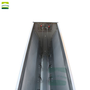 Ferme porcine en acier inoxydable 14 trous système d'alimentation mangeoire pour porcs en croissance mangeoire automatique pour porcs en acier inoxydable et engraissement - Product Image 2