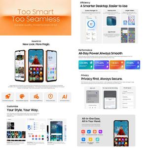 Dropshipping Blackview Oscal FLAT 3C Teléfono Móvil 4GB+128GB 6.56 pulgadas Android 16 Smartphone 4G Teléfono Celular - Product Image 6