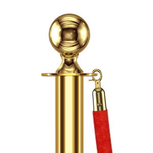 Precio de fábrica, postes de cuerda de terciopelo de Color personalizados, bolardo de cola de pasarela, Control de multitudes de tráfico, barrera de goma de acero inoxidable - Product Image 3
