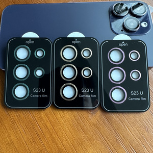 Máy ảnh Lỗ ống kính Bìa phim Tempered Glass bảo vệ màn hình cho <span class=keywords><strong>Samsung</strong></span> Galaxy S23 Ultra S24 cộng với S25 bảo vệ Bảo vệ bảo vệ - Product Image 3