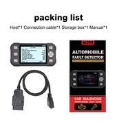 Escáner de Diagnóstico Automotriz Multilenguaje M300 Herramienta de Escaneo para Vehículos Lector de Códigos de Coche Probador OBD II Instrumento de Diagnóstico de Fallas