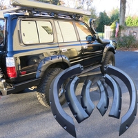 Élargisseurs d'ailes de roue ABS pour Toyota Land Cruiser LC80 Série 80, style poche