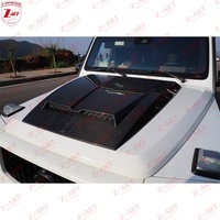 Z-ART 2019-2022 W464 G63 Prepreg Carbon-Faser Motorhaube Vordere Abdeckung für G-Klasse Exterieur-Tuning-Teile