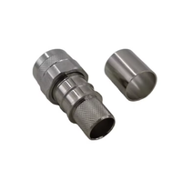 Connecteur coaxial RF 50 ohms de type N mâle à sertir sans soudure pour câble LMR600