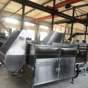 Industriële gas semi-automatische friteuse machine motor automatische roer-/omkeerfunctie multi-brandstofbrander (LPG/diesel/bio) duurzaam - Product Image 5