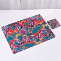 Set de dessous-de-plat en liège MDF de luxe, personnalisables avec logo imprimé, imperméables, pour sublimation, pour la décoration des tables