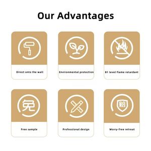 แผ่นไม้ไผ่เนื้อหินอ่อนและเคลือบผลึกสไตล์โมเดิร์นสำหรับตกแต่งอพาร์ทเม้นท์ - Product Image 5