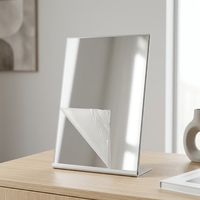 Panneau miroir acrylique 3 mm avec fonction anti-âge, service de découpe, taille 4x8 pieds, éclairage clair sans déformation