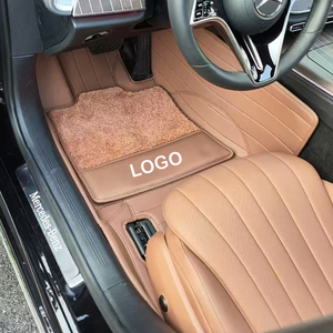 Alfombrillas de Piel Napa con Diseño de Diamantes GANE, Juego Completo con Patrón a Cuadros para el <span class=keywords><strong>Interior</strong></span> del Automóvil, para Acura MDX F150 - Product Image 3