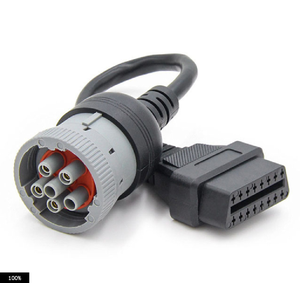 <span class=keywords><strong>สาย</strong></span>เคเบิลรถบรรทุก <span class=keywords><strong>OBD1</strong></span>ถึง <span class=keywords><strong>OBD2</strong></span>สำหรับ J1708 6Pin หญิงถึง <span class=keywords><strong>OBD2</strong></span> 16Pin <span class=keywords><strong>สาย</strong></span>ต่อ OBD รถบรรทุกหญิง - Product Image 2