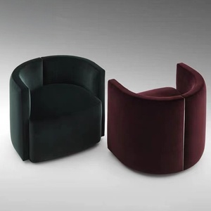 <span class=keywords><strong>Fauteuil</strong></span> rembourré sur mesure <span class=keywords><strong>sans</strong></span> pieds, de forme ronde, en tissu, pour ensemble de meubles de salon - Product Image 5