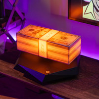 Lámpara de Noche Decorativa de Levitación Magnética con Diseño de Videojuego de Arte Moderno, Temática de Grand Theft Auto Vice City y Gangster de Dólares Estadounidenses