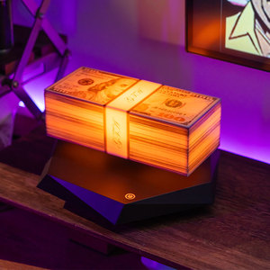 Lampe de Nuit Décorative à Lévitation Magnétique <span class=keywords><strong>Grand</strong></span> Theft <span class=keywords><strong>Auto</strong></span> Vice City Dollar Américain Gangster Art Moderne - Product Image 1