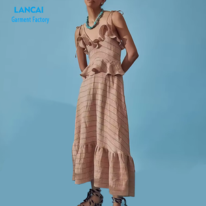 Fabricants de vêtements Vêtements de créateurs personnalisés pour femmes Robes décontractées pour filles Robe de soirée mode de haute qualité - Product Image 2