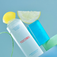 Tonique au citron TOCOBO AHA BHA pour peau sensible Toner exfoliant quotidien Soin des pores hydratant Tonique facial coréen équilibré au pH