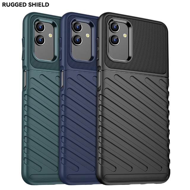 3MM Thickin Rugged Dropproof Soft TPU Mobile Phone Cases for Samsung Galaxy M 10 13 14 15 20 30 31 33 35 S 4G 5G