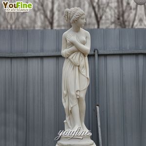 Statue classique de Lucretia, femme nue en marbre, pour l'extérieur et l'intérieur - Product Image 3