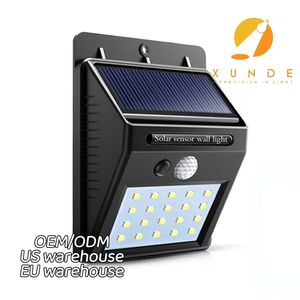 LED 太阳能灯 20 颗 LED 无线运动感应灯 防水太阳能户外灯 花园装饰射灯 壁灯 - Product Image 2