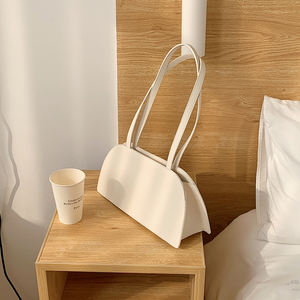 Nouveau sac à bandoulière pour femme en couleur unie avec logo personnalisé coréen, sac à main tendance pour femme - Product Image 6