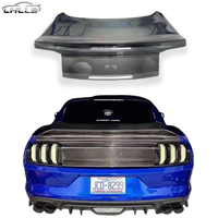 Couvercle de coffre en fibre de carbone de haute qualité adapté à la Ford Mustang 18-23