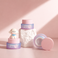 Pots en plastique vides personnalisés OEM/ODM pour gel de construction 4g 15g 30g 50g, pots ronds pour vernis gel, contenants cosmétiques en acrylique