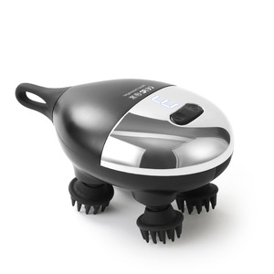 Mini instrumento de masaje de vibración de amasado multifuncional eléctrico diseño de mano de garra de dragón para masajeador de cabeza de cuerpo de cuero cabelludo - Product Image 1