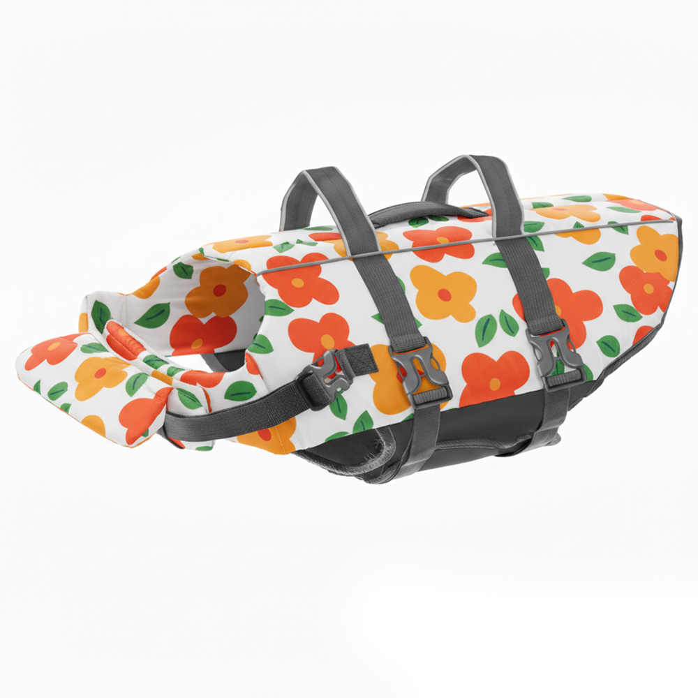 Floral orange