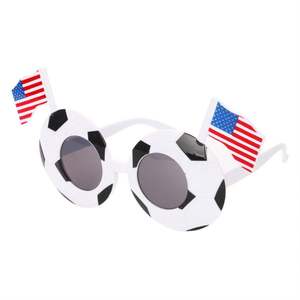 Lunettes de soleil en plastique personnalisées, imprimées en sérigraphie, étanches, motif bonbons, pour événements sportifs (football), vente en gros promotionnelle - Product Image 5