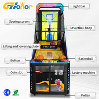 Dernier modèle de jeu d'intérieur Jeu de sport Machine de basket-ball LCD Jeu de simulation de basket-ball