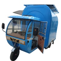 Tricycle électrique mobile pour aliments, 10 pouces, 3 roues, chariot à vendre