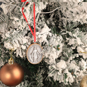 Productos en Stock, Estatuas Religiosas Católicas <span class=keywords><strong>de</strong></span> Resina, Medalla Cristiana <span class=keywords><strong>de</strong></span> la Virgen María, Medalla Católica <span class=keywords><strong>de</strong></span> 4.5cm <span class=keywords><strong>de</strong></span> Alto, Colgante <span class=keywords><strong>de</strong></span> Nuestra Señora <span class=keywords><strong>de</strong></span> los Milagros - Product Image 4