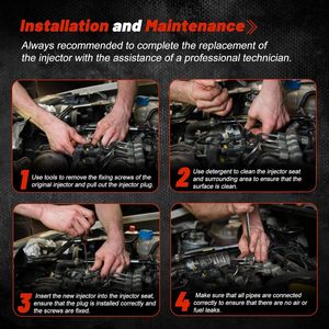 Injecteur de carburant diesel 0445110253 0445110254 33800-27800, adapté à Hyundai Grandeur Santa Fe 2.2L D4EB 2.2L-D HTI CRDi - Product Image 4