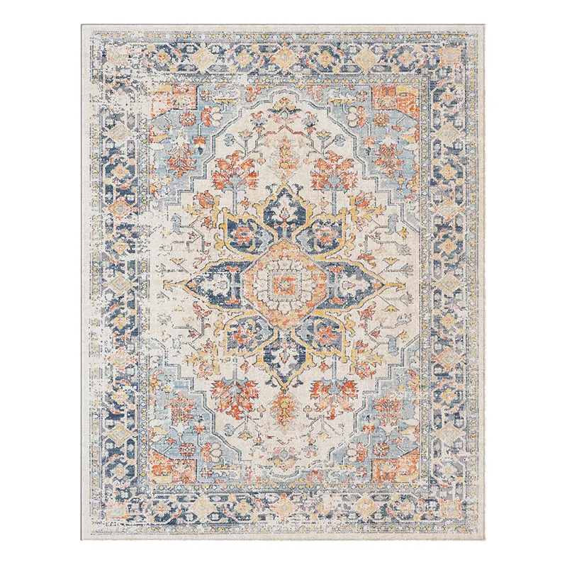 Tappeto etnico tappeti turchi per tappeti all'ingrosso tappeti persiani stampati in 3D tappeto in stile retrò lavabile in lavatrice
