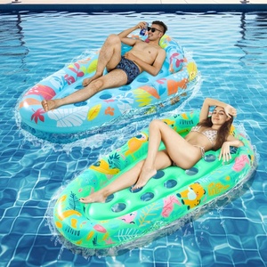 Flotador de Piscina Personalizado para Adultos, Tamaño Grande con Reposacabezas, Silla Inflable Multifuncional para Piscina, Ideal para Fiestas en la Piscina - Product Image 5