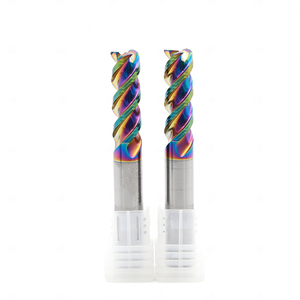 <strong>End</strong> <strong>Mill</strong> Suppliers Ultra-high Hardness DLC Solid Carbide Corner Radius <strong>End</strong> <strong>Mills</strong> - Product Image 1