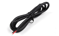 Cantwell – câble d'alimentation en queue de cochon, haute qualité, 5.5x2.1mm, Jack femelle à extrémité ouverte, 5V, 2 cœurs, Extension de prise 5521, 12v DC