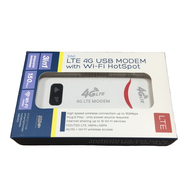 T-elek 4G LTE Wifi Modem 150Mbps High Speed Wireless Network Card USB Dongle Pocket Hotspot