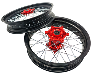 Ruedas Delanteras y Traseras Supermoto para Honda CR125/CRF250, Llantas de Motocicleta Todoterreno de Aleación de Aluminio CNC sin Cámara, Accesorios Nuevos - Product Image 5