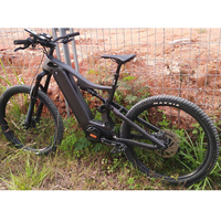 Erwachsenen-E-MTB DENGFU E55 Carbon mit Vollfederung, 1000W Bafang M620 G510, 52V 1040Wh Offroad-Elektrofahrrad