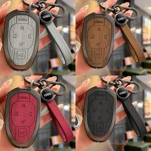 <span class=keywords><strong>DM</strong></span> ที่ใส่กุญแจรถหนังโลหะสำหรับ GAC Trumpchi GS4plus เงาเสือดาว GS8เงา M8สุดเท่ GS3ต้นแบบ M6โปร - Product Image 2