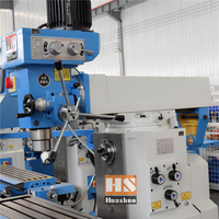 Fraiseuse verticale multifonctionnelle HUASHUO ZX6332A 380V à grand déplacement, affichage numérique à trois axes, livraison rapide, ISO40