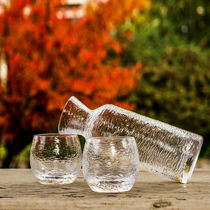 แก้วเบียร์ทรงโมเดิร์นสไตล์ญี่ปุ่น ทำจากแก้วคริสตัลใส ทนทาน ยี่ห้อ Meizhili ผลิตด้วยมืออย่างประณีต เหมาะสำหรับสาเก ไวน์ผลไม้ และเบียร์ - Product Image 1