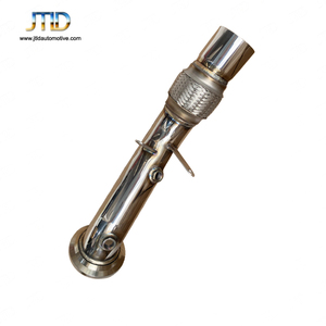 JTLD Tubo de Escape de Acero Inoxidable Mejorado para <span class=keywords><strong>BMW</strong></span> 530i <span class=keywords><strong>530ix</strong></span> G30 2017+ 2.0L Turbo (1mm de Espesor) - Product Image 1