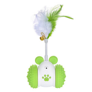 Interaktives Q7 Katzenspielzeug Intelligentes Selbstrollendes Katzenspielzeug mit Laser Automatischer Intelligenter Massagegerät - Product Image 1