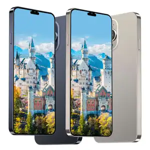 Teléfono móvil I 15 Plus Ultra 5G con los nuevos diseños más populares, tarjeta SIM dual de 6,8 pulgadas, 16GB + 1TB, compatible con T-mobile/AT&T