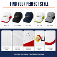 Casquette de baseball performante pour hommes et femmes, idéale pour la course, l'entraînement, la gym, le cyclisme et les sports de plein air – Logo personnalisé, fournisseur en gros
